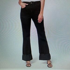 Women with Control Petite My Wonder Denim Aya Jeans Black Plus 18 Petite